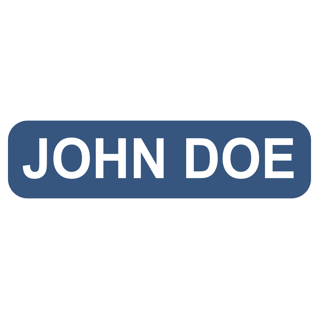 MedTech-Name Tag with Magnetic Backing-MedTech-2